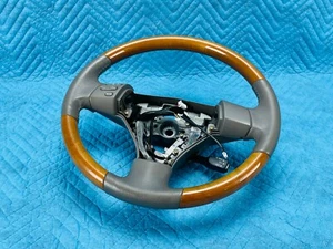 Lexus RX330 RX350 Steering Wheel Wood Trim Sandalwood 58k 2004-2009 OEM - Picture 1 of 6