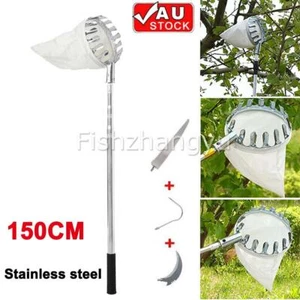 Fruit Picker Tool Adjustable Fruit Picking Harvester with 150CM Telescopic NEW - Picture 1 of 9