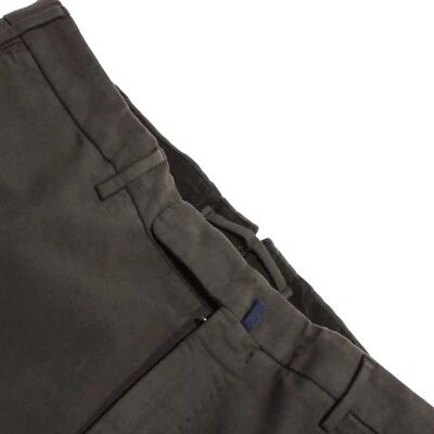 Incotex NWT Chinos / Casual Pants Size 50 (US 34) Slim Fit Doeskin Solid Green - Image 1 of 4