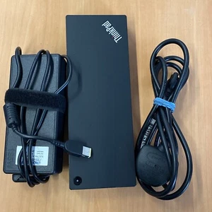 Estación de trabajo Lenovo ThinkPad Thunderbolt 3 base 40 AN estación de acoplamiento - Imagen 1 de 6