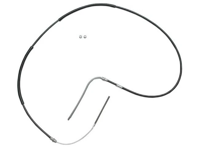 Cabo de freio de estacionamento traseiro direito Raybestos 24ZK87M compatível com 1990-2000 GMC K2500 - Imagem 1 de 1