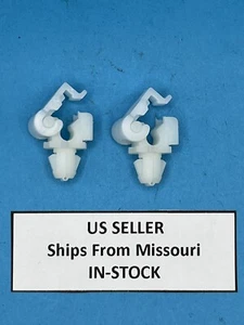 (Pack of 2) New Door Latch Rod Clips for Ford Lincoln Mercury E83Z-5421952-B - Picture 1 of 9