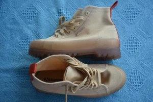 ZAPATILLAS ALTAS CON ESTILO SUPERGA Italia de lona camel para mujer talla 6 nuevas precio de venta sugerido por el fabricante $129,95 - Imagen 1 de 1