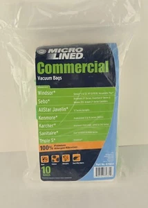 DVC Replacement Micro-Lined Paper Bags Fit Windsor Sensor Models S12, S15, S18 - Picture 1 of 4