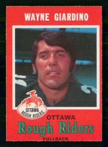 Wayne Giardino 1971 O-Pee-Chee CFL Nº 86 Como Nuevo 28520 - Imagen 1 de 2