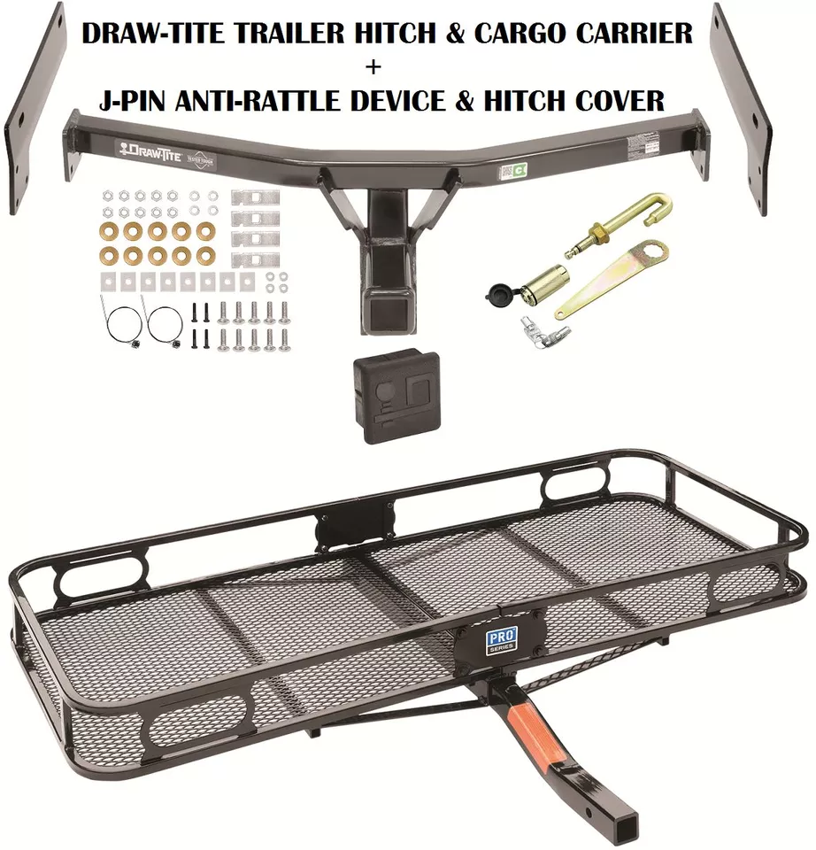 Enganche de remolque Lincoln MKC 2015-2019 + transportador de cesta de carga + remolque de bloqueo de pasador silencioso Foto 1 de 1