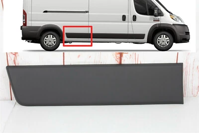 Para Dodge Ram ProMaster 2014-2018 Cuarto trasero derecho panel moldura extendida Foto 1 de 4