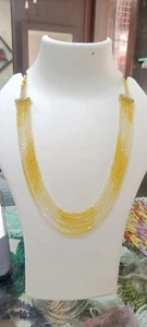 12"-16"inch Necklace Cubic Zirconia Rondelle Faceted 3mm Adjustable Necklace AD - Picture 1 of 6