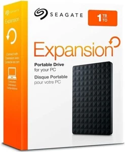 SEAGATE STEA1000400 1TB Expansion Portable USB 3.0 2.5 Externe Festplatte NEU - Afbeelding 1 van 5