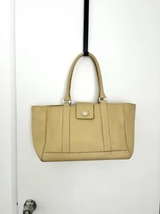 Tiffany & Co Vintage Rare Cream Leather Bag - Picture 1 of 18