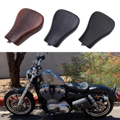 Front Solo Seat Cushion For Harley 48 Sportster Forty Eight XL1200X XL 883 Iron Foto 1 de 4