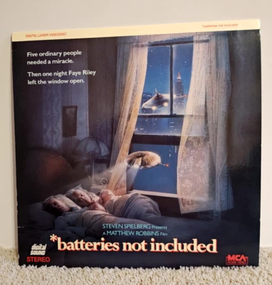 BATTERIES NOT INCLUDED  LaserDisc (1988) - Jessica Tandy, Hume Cronyn - Image 1 of 4