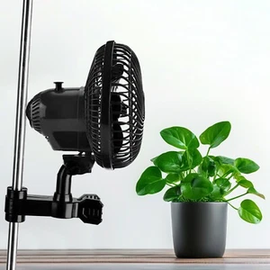 Premium Clip Ventilator oszilierend für Growbox Grow Grower Zelt Lüfter mit Stro - Bild 1 von 10
