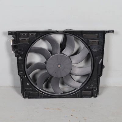 2011-2016 BMW 535i 640i 740i Radiator Cooling Fan 17427647652 OEM Used - Image 1 of 4