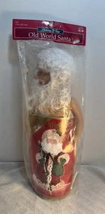 Bambola Babbo Natale Vecchio Mondo Con Staff Boxer Stivali Modello Uncinetto Incluso 1998 - Foto 1 di 3