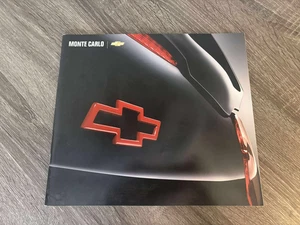 VINTAGE CHEVROLET MONTE CARLO SUPERCHARGED VERKAUFSPROSPEKT KATALOG - Bild 1 von 2