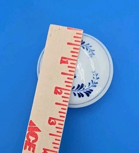 Portagioie vintage porcellana made in China blu bianco piccolo - Foto 1 di 9