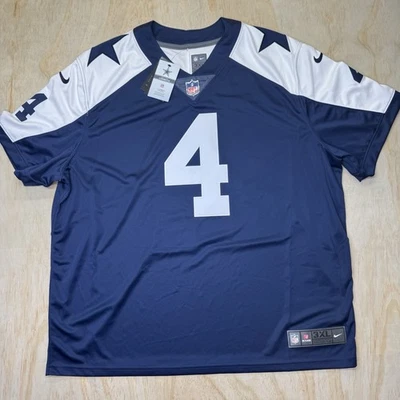 NUEVA Camiseta Dax Prescott Dallas Cowboys Nike Alternate Limited COSIDA 3XL Foto 1 de 4