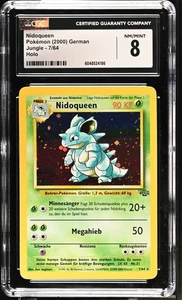 Pokémon Dschungel Nidoqueen Deutsch Holo CGC 8 (4186) Graded Power - Bild 1 von 2