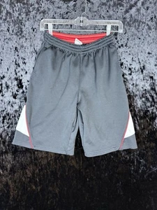 Nike Shorts Boys M Black Red Lebron James Elastic NBA Basketball Pockets - Picture 1 of 9