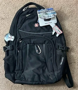 SWISSGEAR 1270 TSA Friendly Scansmart Laptop Backpack School Work & Travel/Black - Picture 1 of 2
