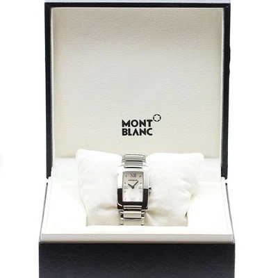 Montblanc ref.36056 Reloj Mujer Perfil Cuarzo Esfera Blanca 24mm Acero Inoxidable Foto 1 de 4