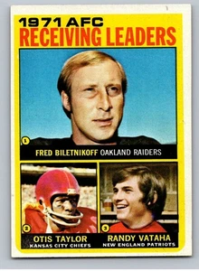 1972 Topps Football Set-Break #5 AFC Receiving LL *WSC* - Picture 1 of 2