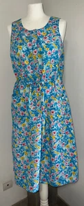 Blouse / robe en coton vintage textile mélangé 38/40 - Picture 1 of 6