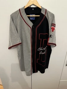 Starter Shirt Chicago Bulls Size XL NBA 🏀🏀 Retro Vintage Jersey 23 Jordan 90s - Bild 1 von 9