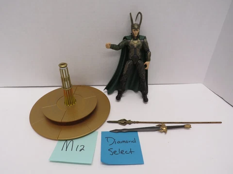 Loki 2011 Avengers Diamond Select 7" MARVEL Loose COMPLETE M12 Cover
