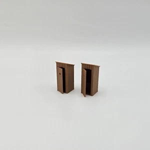 Inodoro privado/exterior escala 1/76 calibre OO - Imagen 1 de 3