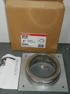 DURAVENT 6" DuraTech Vent Pipe- Anchor Plate #6DT-AP NEW! - Picture 1 of 7