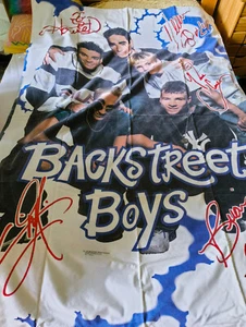 Backstreet Boys Vintage Bettwäsche 1997 135x200 mit Spann-Bettlaken - Bild 1 von 8