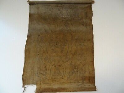 Antique Mongolian Tibetan  Buddhist Woodblock Print On Cotton • 51.49$