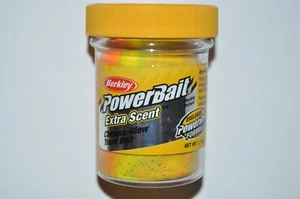 berkley powerbait floating extra scent trout bait 1.75oz rainbow glitter chroma - Picture 1 of 3
