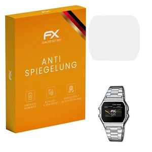 atFoliX 3x folia pancerna do Casio A158WEA-1EF folia ochronna matowa i odporna na wstrząsy folia - Zdjęcie 1 z 8