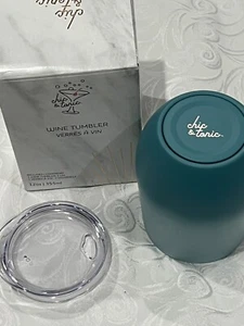 Chic & Tonic Weinbecher Edelstahl Neu in Box 12oz im Winter Ombré - Bild 1 von 7