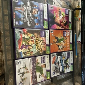 Lot of 6 Xbox 360 Kinect work out lot Zumba, active to your shape and others 003 - Picture 1 of 18
