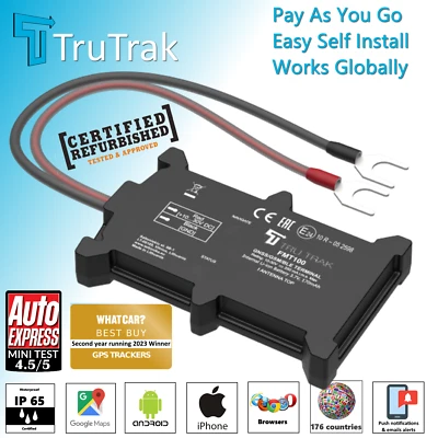 TruTrak GPS Vehicle Tracking device FMT100 - Pay as You Go - Refurbished - Image 1 of 4