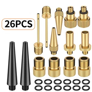 Fahrrad Ventiladapter Konverter Kugel Luftpumpe Nadel Aufblasen Fahrradpumpe Nadel - Bild 1 von 12