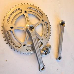 Campagnolo Nuovo Record Strada Crankset, 170mm, 52/45, Pre 1973, VGC - Picture 1 of 5