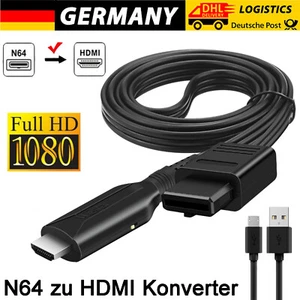 N64 zu HDMI Adapter für Nintendo 64, Super NES & Gamecube HD Kabel - Bild 1 von 16