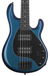 Ernie Ball Music Man StingRay Special 5 HH Bass Guitar - Sapphire Iris with - Picture 1 of 8