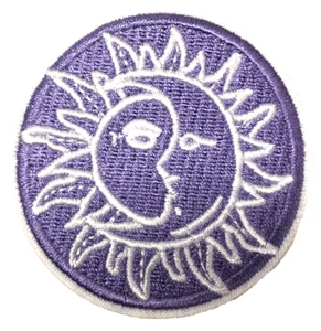 Patch Sew On Iron On Embroidered Clothing Hats Jackets Coat Sun Symbols New A302 - Picture 1 of 3