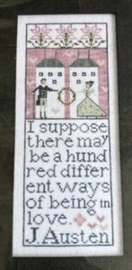 A HUNDRED WAYS Sampler Pattern by Plum Street Samplers - Picture 1 of 3