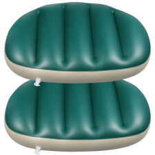 Green Inflatable Kayak Seat Pad for Adults - 2 Pack