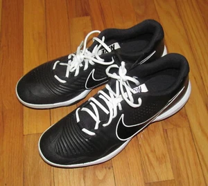 Botines negros bajos de béisbol Nike Alpha Huarache 3 Varsity para hombre talla CT0829-003 13 - Imagen 1 de 2