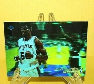 David Robinson 1991 Upper Deck *Rebound* *Hologram* Basketball Card No. AW6 - Picture 1 of 3