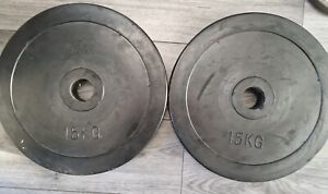 15kg Bumper Plates (pair) 