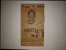 Nelson Briles Pittsburgh Pirates Post Gazette 1972  Baseball Album Card #3